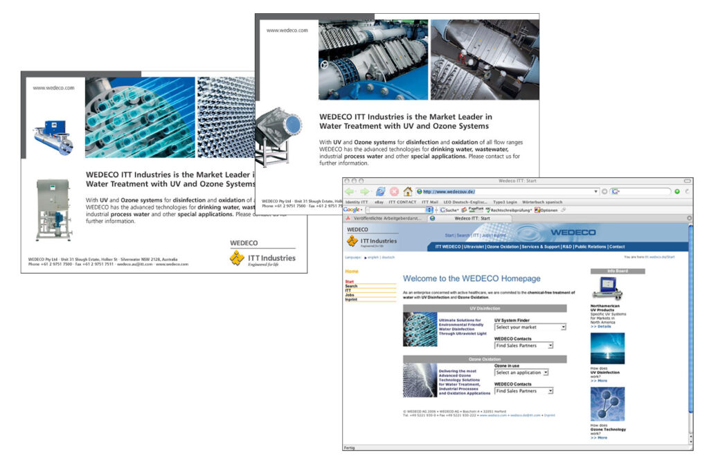WEDECO AG – Corporate Design